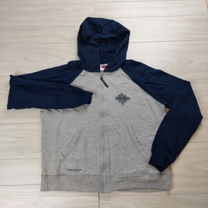 Vintage 2004 Harley Davidson Hoodie Sweatshirt‎ Womens XL Full Zip Fairbanks AK